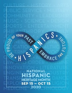 Photo of 2020 Hispanic Heritage Month Theme Poster